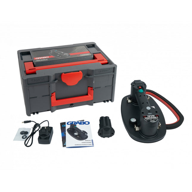 GRABO PRO Brushless in Tanos Systainer III + gratis Makita accu adapter