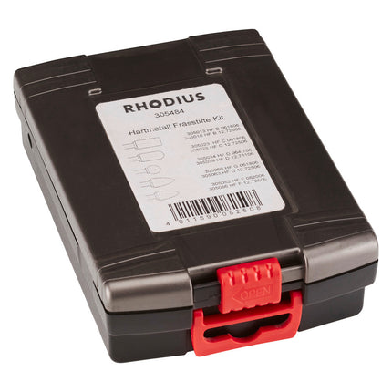 Rhodius Hardmetalen stiftfrees- Set 10 stuks- 305484