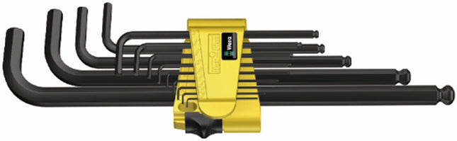 Wera 950 PKL/13 SZ N Stiftsleutelset, inch, BlackLaser