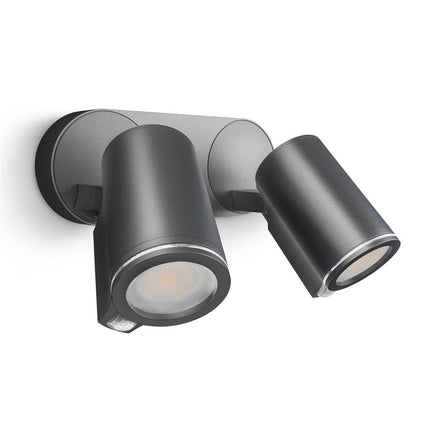 Steinel Buitenspot DUO S Connect antraciet - 058654