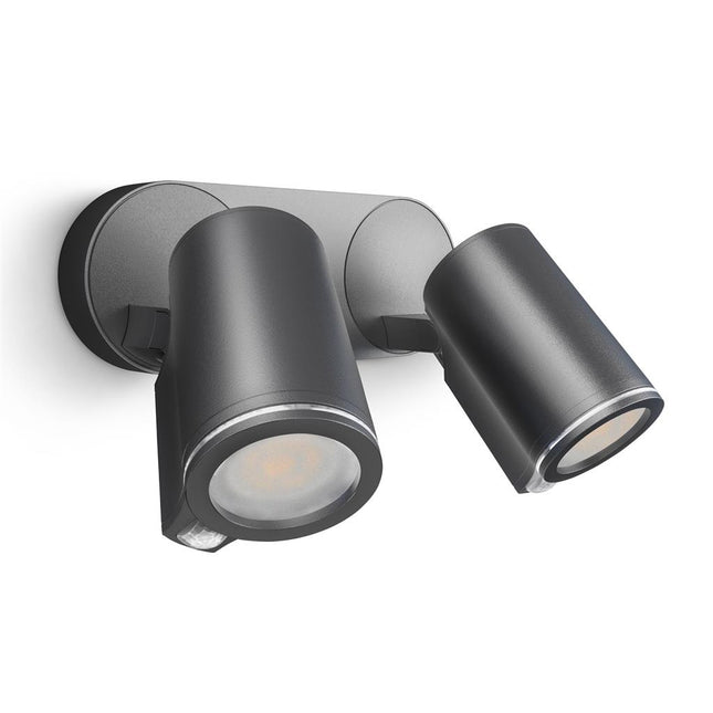 Steinel Buitenspot DUO S Connect antraciet - 058654