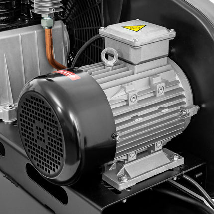 BLACK PRO NB7/500 twee-cilinder compressor, 500L, 11 bar, 652L/min, 400V - 360117