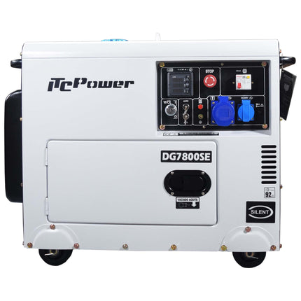 ITCPOWER DG7800SE diesel generator 6000W 230V
