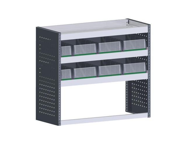 Uno-stelling uT-437 RAL 7016 verpakt