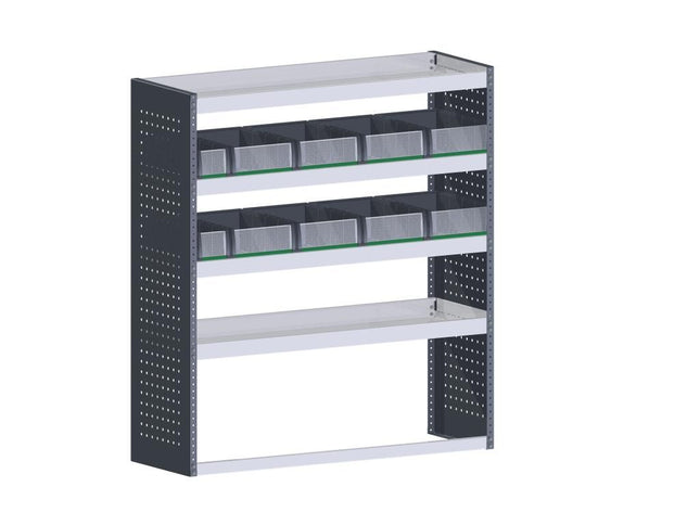 Uno-stelling uT-539 RAL 7016 verpakt