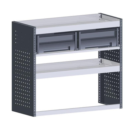 Uno-stelling uM-441 RAL 7016 verpakt