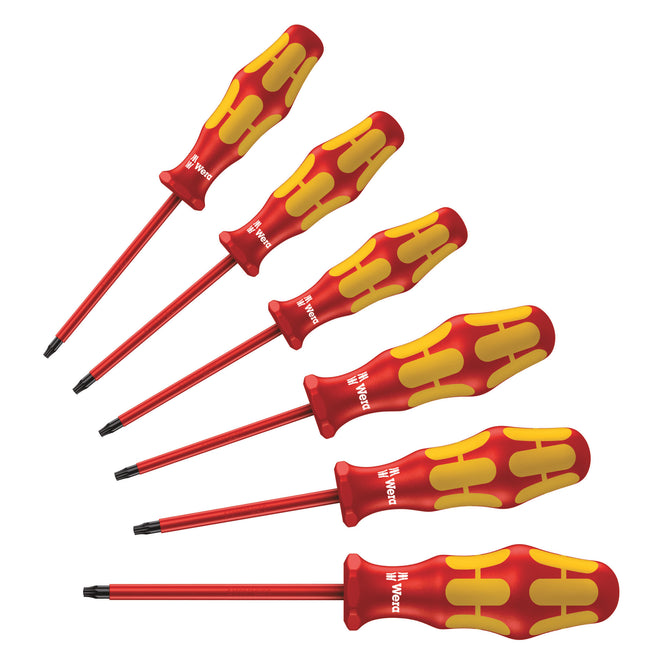 Wera 167 i/6 schroevendraaierset Kraftform Plus Serie 100