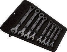 Wera Steek-/ring ratelsleutelset inch 8-delig
