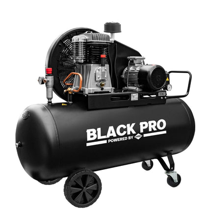 BLACK PRO NB5/270 twee-cilinder compressor, 270L, 11 bar, 502L/min, 400V - 360114