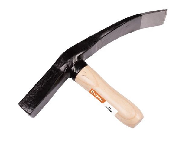 LABORA straathamer, 5cm met houten steel - 960770