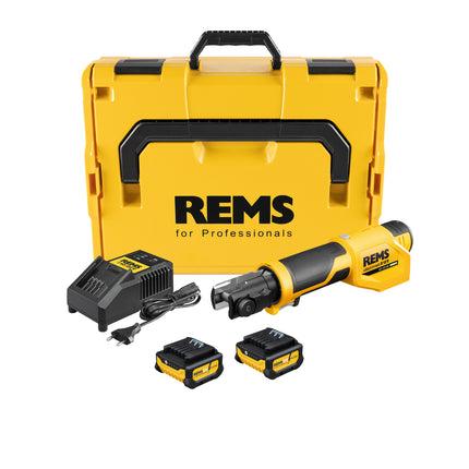 Rems perstang Mini-Press S 12V A2-22kN basic pack in L-Boxx incl. 2 accu's - 401030 R220