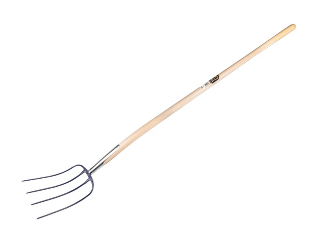Jimmy mestvork 4 tands, met knopsteel 135 cm - 911180