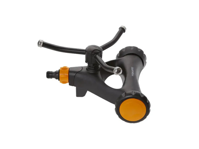 FISKARS Cirkelsproeier metaal met wielen - 1023657