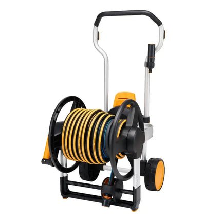 FISKARS Slanghaspel Manueel XL met wielen, inclusief 20m slang - 1062256