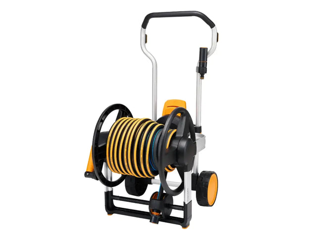 FISKARS Slanghaspel Manueel XL met wielen, inclusief 20m slang - 1062256
