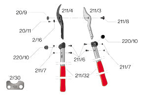 Felco 211-50 takkenschaar -1508452