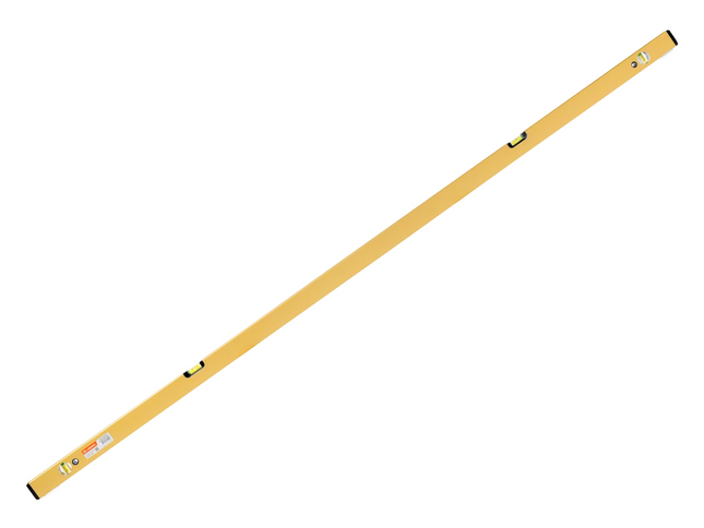 LABORA GOLD Waterpas 200 cm dikwandig aluminium, 4 libellen en stelvoetjes - 960120