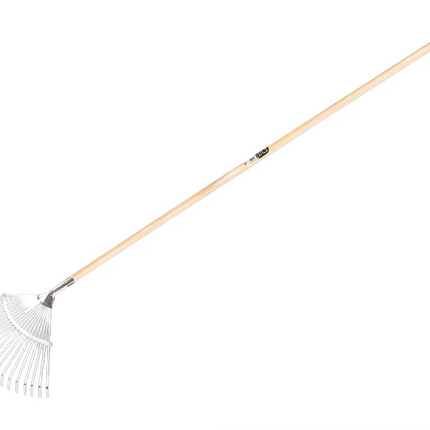 Jimmy bladhark verzinkt met 22 tanden, met steel 150 cm - 1317400