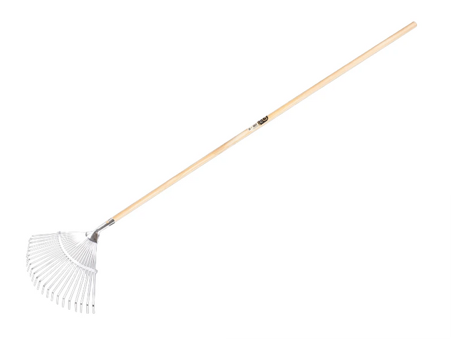 Jimmy bladhark verzinkt met 22 tanden, met steel 150 cm - 1317400