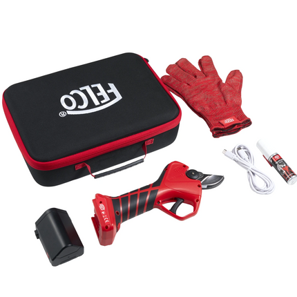 Felco 2E Elektrische snoeischaar, knipt tot 27mm, incl. Accesoires en koffer - 1508379