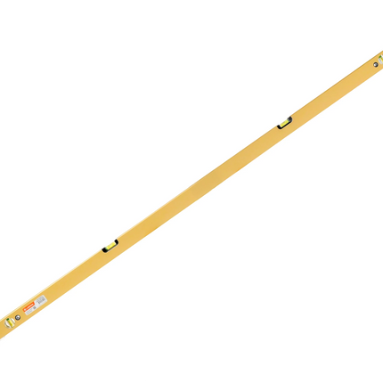 LABORA GOLD Waterpas 150 cm dikwandig aluminium, 4 libellen en stelvoetjes - 960116