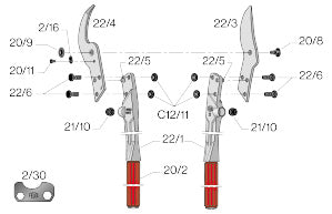 Felco 22 takkenschaar -1508420