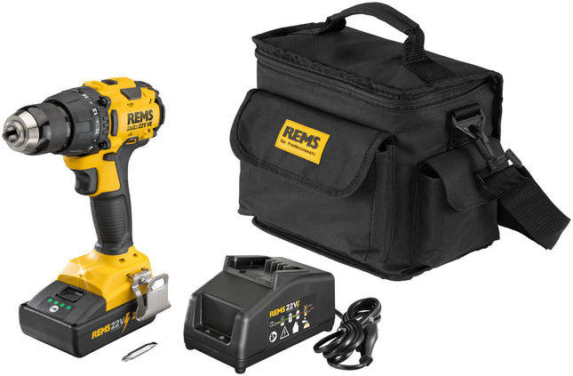 Rems Helix 22 V VE Accuschroefboormachine set - 190110R220