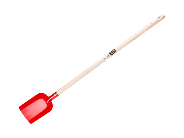 Kinderschopje Jimmy rood met houten steel- 1470710