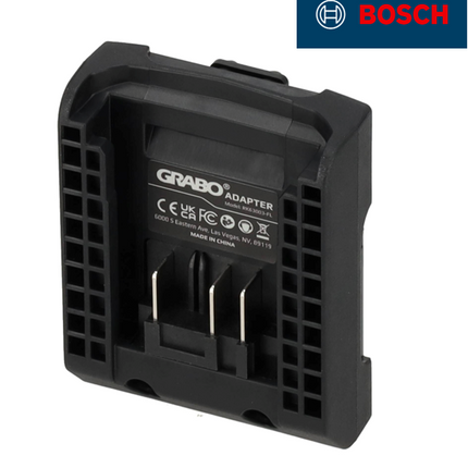 GRABO PRO Brushless Vacuümzuiger in tas + gratis Bosch accu adapter