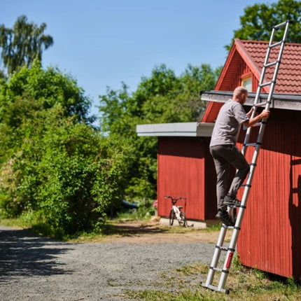 Telesteps Eco Line telescopische ladder 3,8 meter - met stabilisatie balk