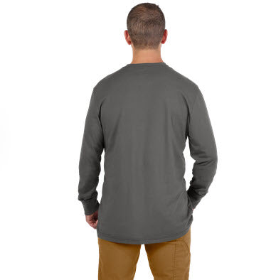 Milwaukee WTLSGRII T-shirt lange mauw grijs