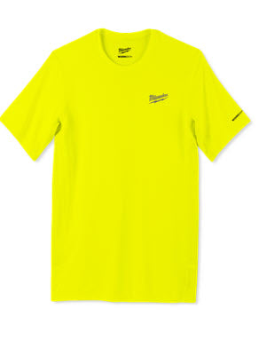 Milwaukee WWSSYL T-shirt korte mauw geel