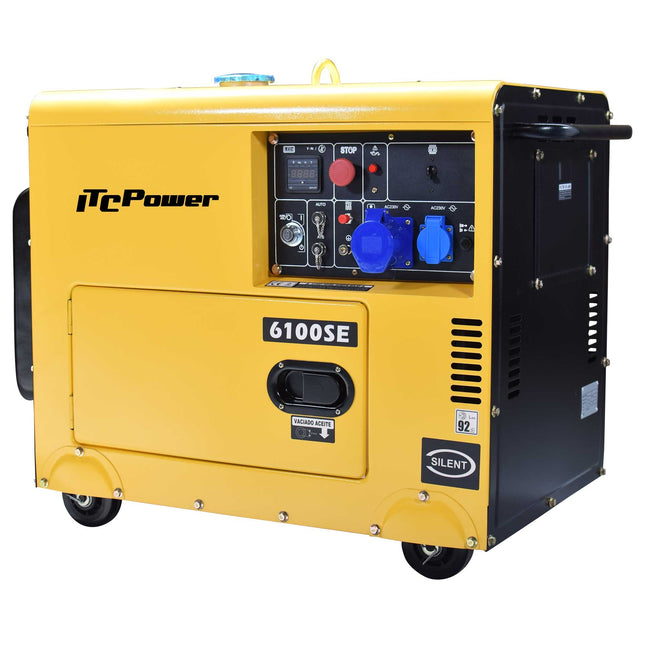ITCPOWER NT6100SE diesel generator 5000W 230V