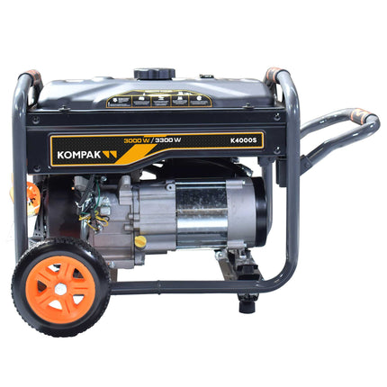 KOMPAK K4000S benzine-aggregaat 3000W 230V