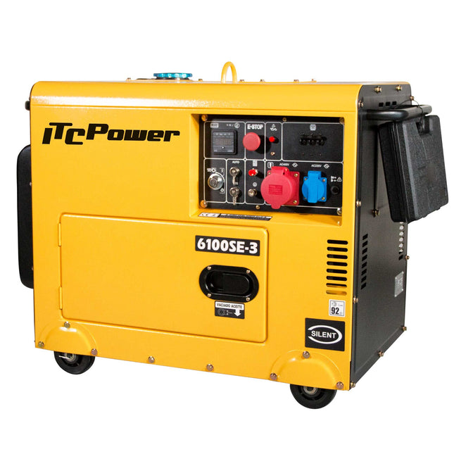 ITCPOWER NT6100SE-3 diesel generator 6000W 400V/ 230V