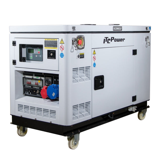 ITCPOWER DG12000XSET diesel generator 9000W 230V/ 400V