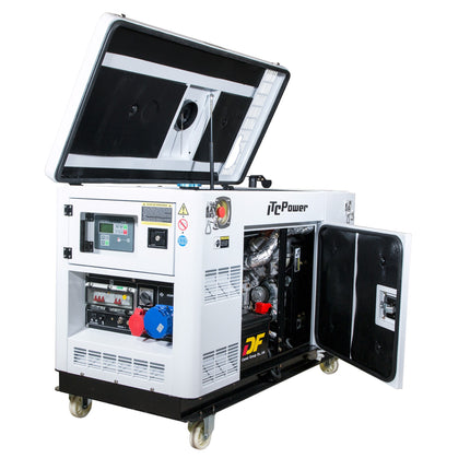 ITCPOWER DG12000XSET diesel generator 9100W 230V/ 400V - (watergekoeld)