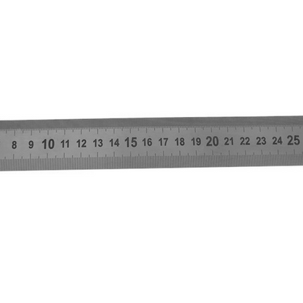 Stalen liniaal RVS 300x13x0.5mm MIB Messzeuge