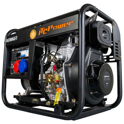 ITCPOWER DG7800LET diesel generator 6000W 230V/400V