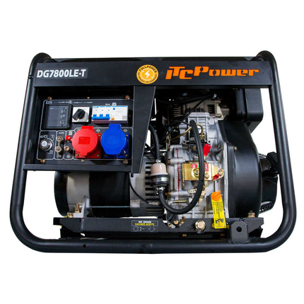 ITCPOWER DG7800LET diesel generator 6000W 230V/400V