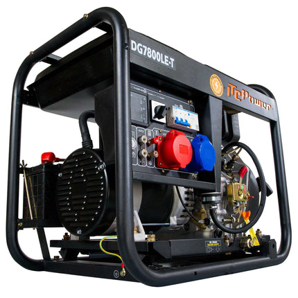 ITCPOWER DG7800LET diesel generator 6000W 230V/400V