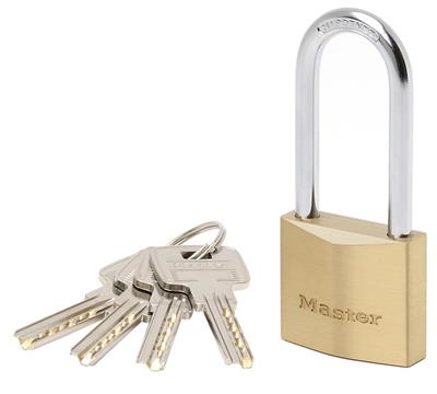 MasterLock Hangslot, volmessing, 51mm, O5mm