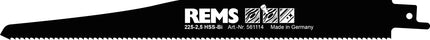 REMS zaagblad hout/metaal 225-2,5  HSS-Bi set van 3 stuks - 561114R03