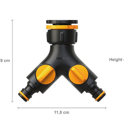 FISKARS Kraankoppeling 2-weg Multi - 1027061