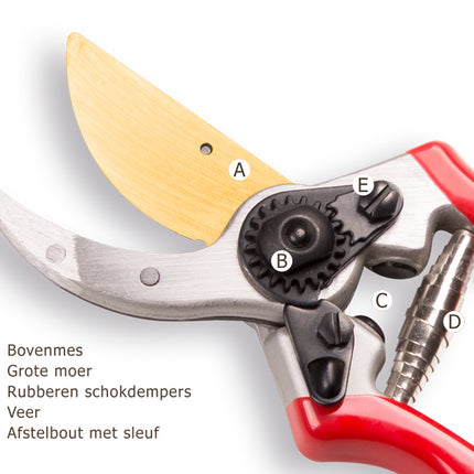 Titan 2 pro snoeischaar met titanium coating, knipt tot 25 mm - 1560002