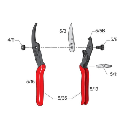 Felco 5 basic model snoeischaar -1508340
