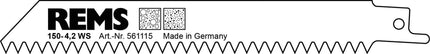 REMS zaagblad gasbeton/gips 150-4,2 Combo WS set van 5 stuks - 561115R05