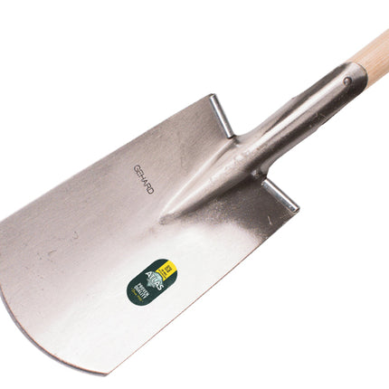 ATLAS DIAMANT spade met ronde opstap en T steel 90 cm - 828700