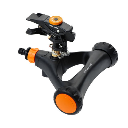 FISKARS Sectorsproeier metaal met wielen - 1023656