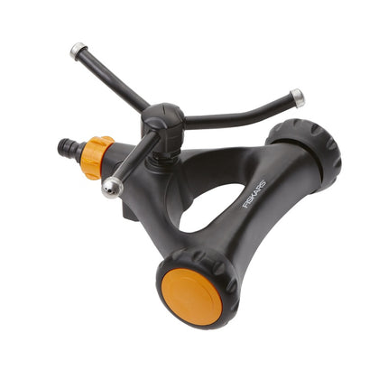FISKARS Cirkelsproeier metaal met wielen - 1023657